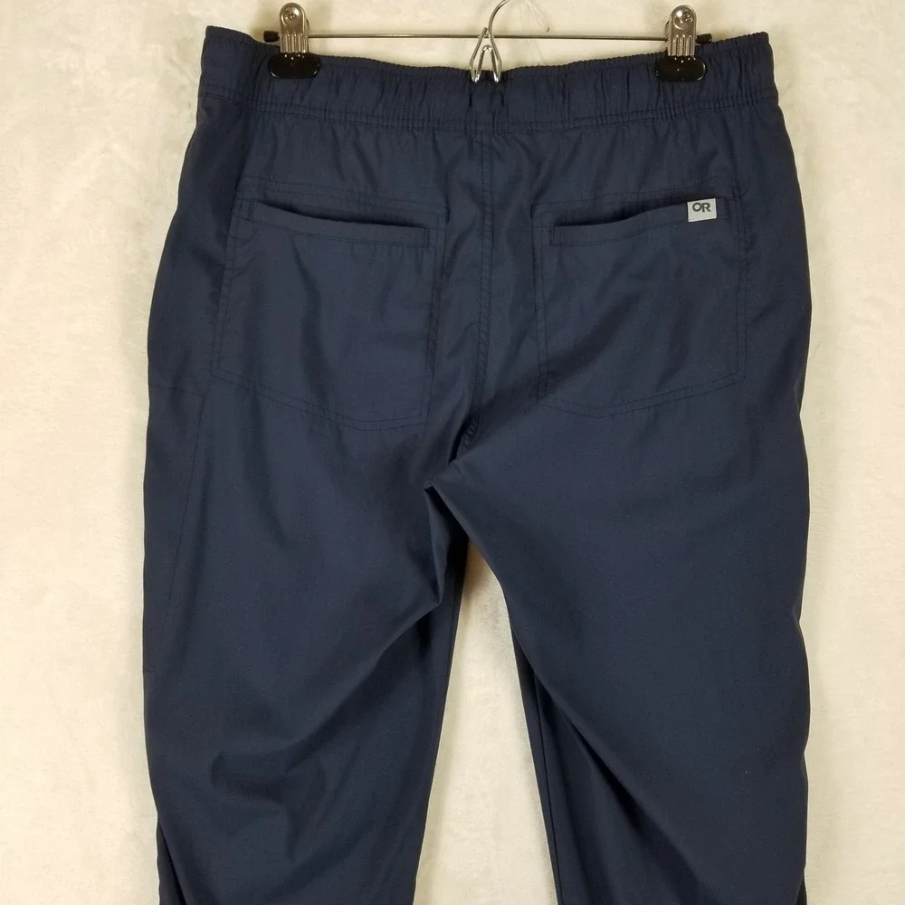 Outdoor Research Jogger Pants Men Large Navy Blue Ripstop Nylon Spandex Active - Picture 4 of 9